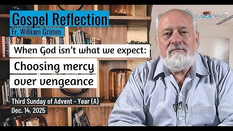 Sunday Gospel reflection with Father William Grimm - Third Sunday of Advent (A)