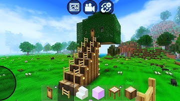 Mini Block Craft 3D Gameplay #37 (iOS & Android) | Tree House 🏡