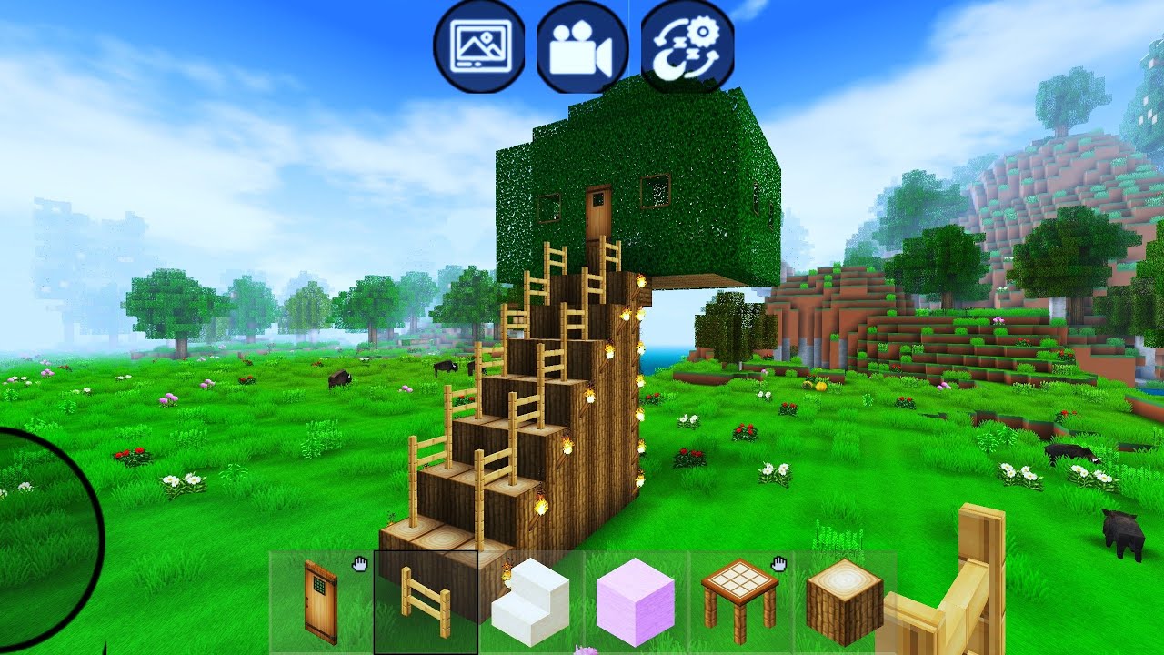 Mini Block Craft 3D Gameplay #37 (iOS & Android) | Tree House 🏡 - YouTube