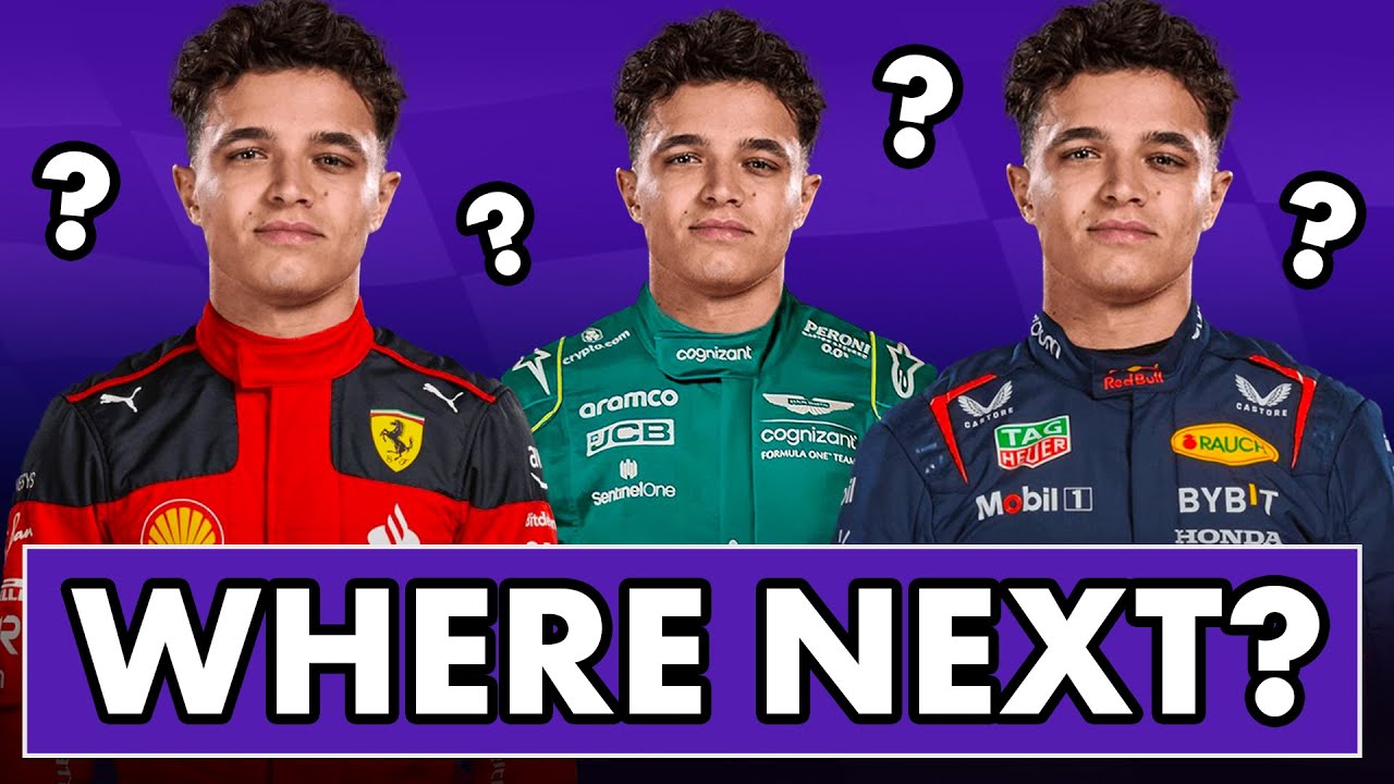 Which team could Lando Norris LEAVE McLaren for? - YouTube