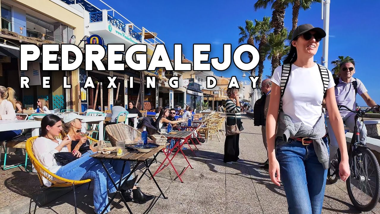 Pedregalejo Malaga Spain Relaxing Day February 2024 Update Costa del Sol | Andalucía [4K]