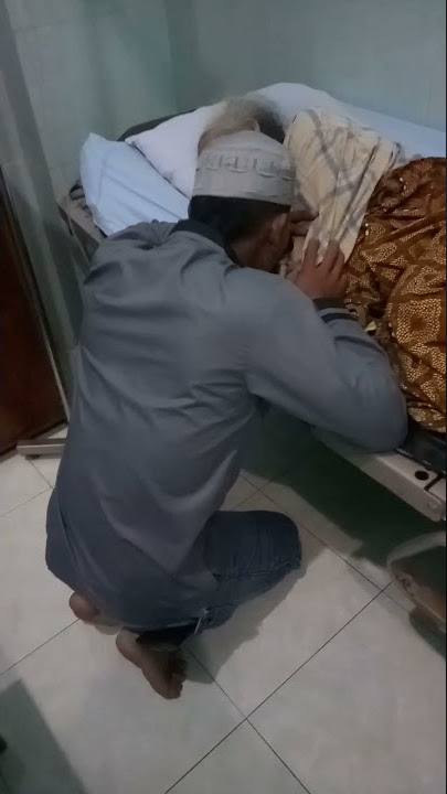 tangisan seorang anak rantau-melihat ibu sedang sakit #shots