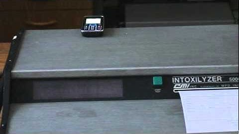 Does_receiving_a_call_interfere_wiith_Intoxilyzer.mpg