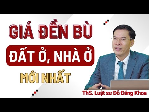 Giá đền bù đất thổ cư, nhà ở (mới nhất 2024)