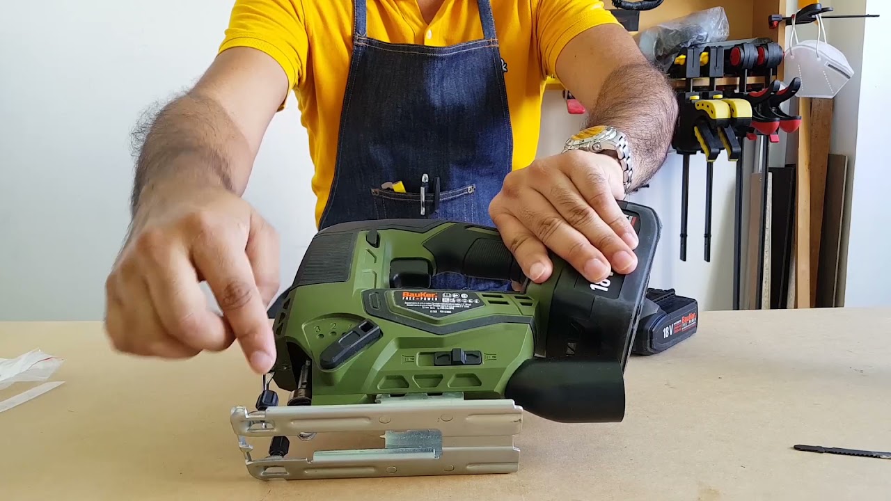 Sierra Caladora 18V modelo CJS180JN Bauker - Freepower ¡Buen equipo! -  YouTube