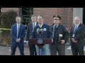 See the arson damage inside the Pennsylvania governor's mansion, hear Governor Josh Shapiro speak