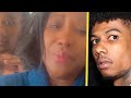 Blueface Mom CRIES, brother Andre DRAGS BLUEFACE for FIFLTH for DISRESPECTING their mom in public