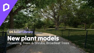 Animated American Plant Models for Global Landscape Projects | Landscape Architecture Rendering