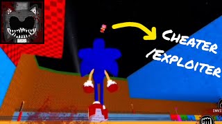 I found a cheater || Sonic.EXE The Disaster