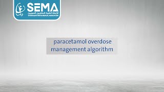 paracetamol overdose management algorithm - الدكتور وليد عوض