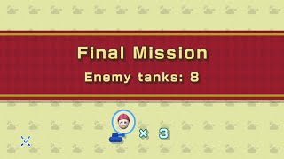 This Game called: Wii Play Tanks is Beatable if you try hard enough.