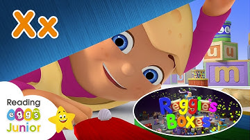 Learn Letter X 🔤 Reggie’s Boxes 🎁 Learning Letters