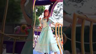 Princess Ariel at Disneyland Parade #disneyparks #thelittlemermaid #disneyprincess Princess Ariel at Disneyland Parade #disneyparks #thelittlemermaid #disneyprincess
