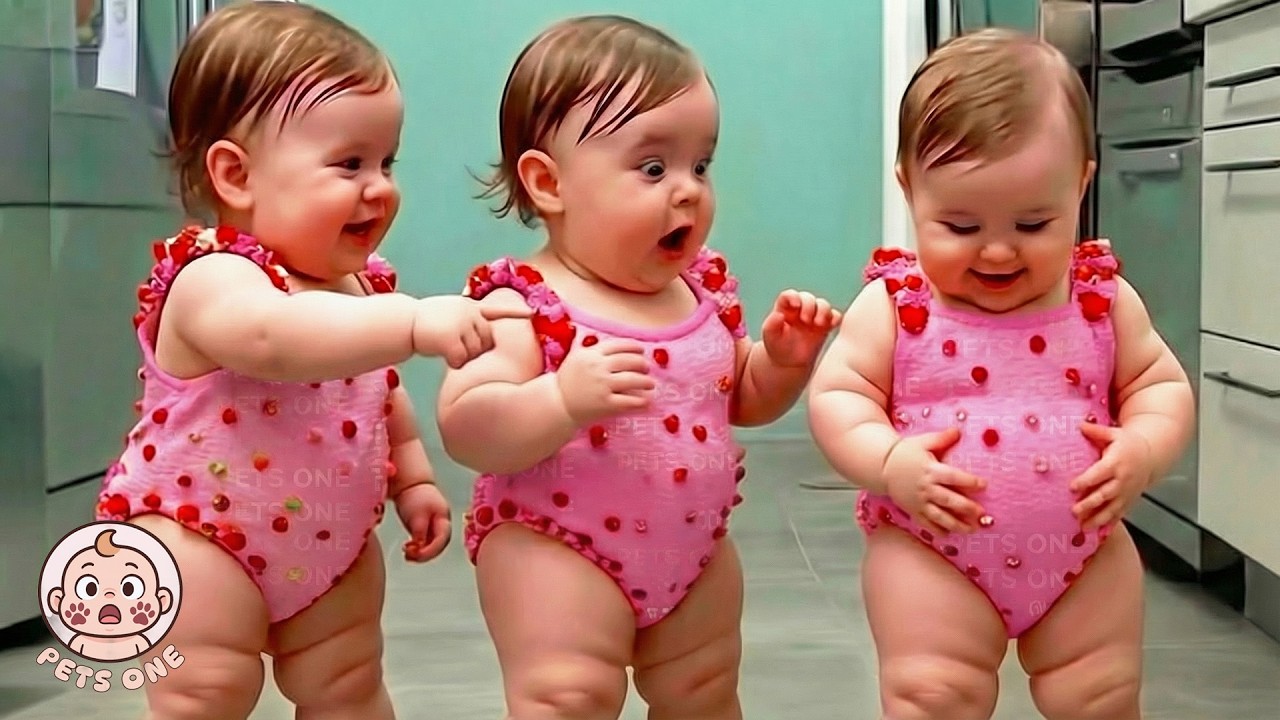 Funny Baby Twins & Triplets Turn Daily Life into a Real Comedy Show