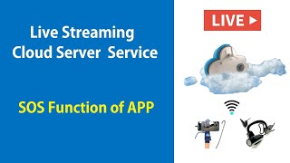 Cloud Service APP SOS Function for Body Worn Camera and OTG Mini Cameras