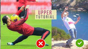 Learn 3 Upper Freestyle Football Tricks | Zlatan Chest Stall and Maradona Shoulder juggling
