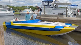 St. Johns  River on Chris's boat