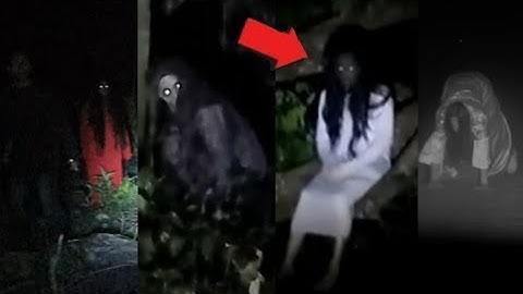 7 PENAMPAKAN HANTU TERSERAM KUNTILANAK DAN POCONG, SOSOK KAKI MELAYANG | HANTU TERSERAM DAN TERJELAS