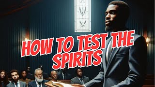 HOW TO TEST THE SPIRITS (YOU MUST KNOW THIS)