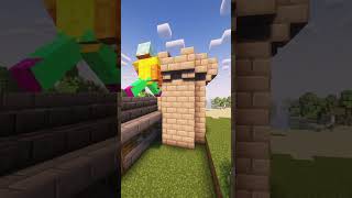 Minecraft Easy Castle Tutorial! #shorts