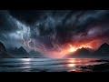 Storm on the Fjord | Before the Ravens Take Wing | Epic Viking
