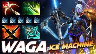 Waga Drow Ranger Ice Machine - Dota 2 Pro Gameplay [Watch & Learn]