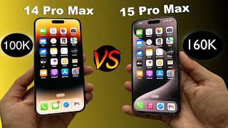 iPhone 14 Pro Max vs iPhone 15 Pro Max Comparison | 14 Pro max Price Drop (HINDI)