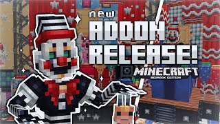 (RELEASED) FNaF: custom pizzeria addon |Minecraft bedrock |