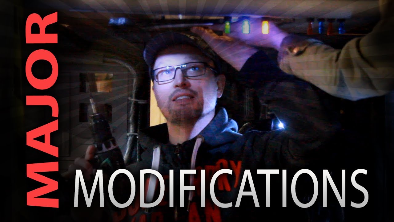 Building a Spaceship in our Garage - we make the final changes to our spaceship set!