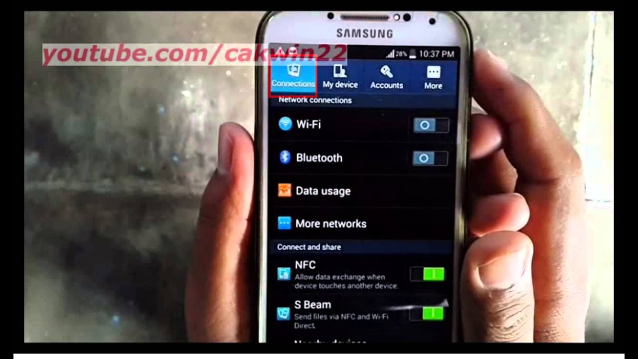 Samsung Galaxy S4 : How to Search Network Operator (Android Kitkat)