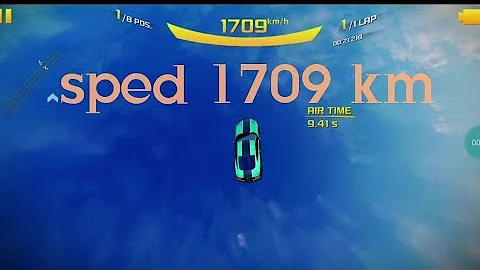 Asphalt 8 / Breaking the Speed of Light  1709 km Venice New  bug unsolid Wall Haxx