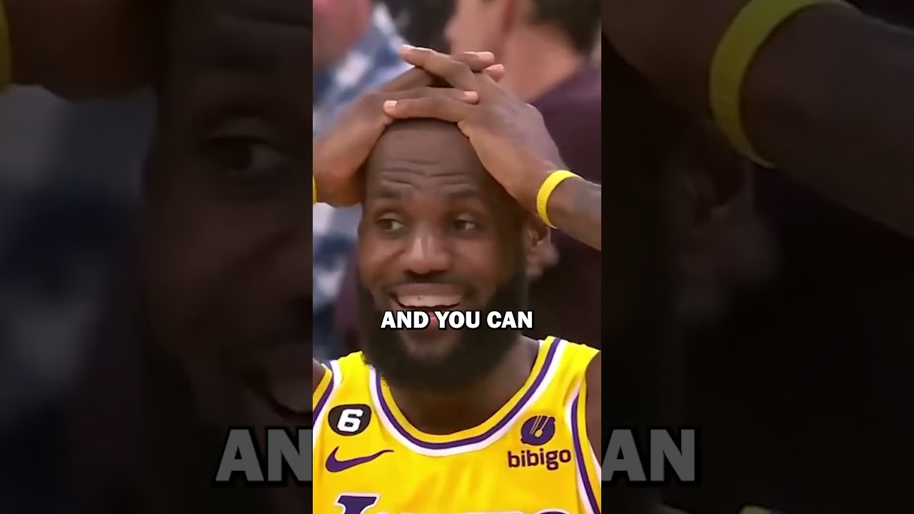 Predicting How Many POINTS LeBron Will Have This Season 👀 I #shorts