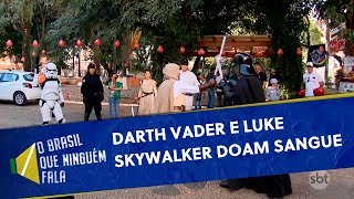 Darth Vader e Luke Skywalker doam sangue | O Brasil Que Ninguém Fala