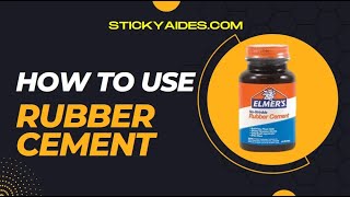 How To Use Rubber Cement