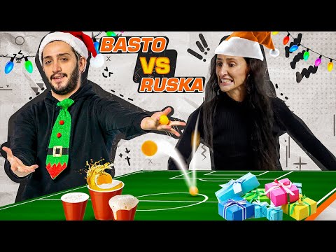 რუსკა მაყაშვილი VS ბასტო | საახალწლო Beerpong