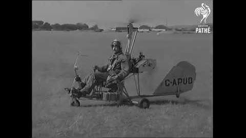 Gyroplane/gyrocopter landing technique - preview