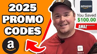 NEW 2025 Amazon Promo Code - How to get 100 Amazon Coupons Discount Codes in 2025