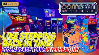 NOSTALGIA OVERLOAD! Game On Retro Arcade (Riverhead NY), 4K arcade tour & full walkthrough, May 2026 screenshot 1