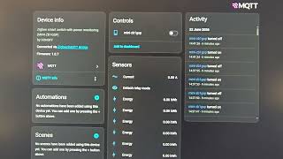 Sonoff Mini-ZB1GSP Power Monitoring Switch in Home Assistant