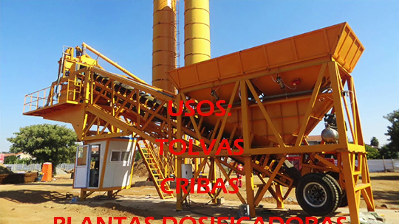 Бетонная установка на колесах