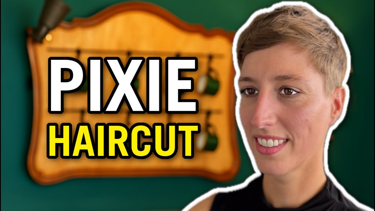 Pixie Cut with Soft Bangs and a short Neckline ✂️🔥