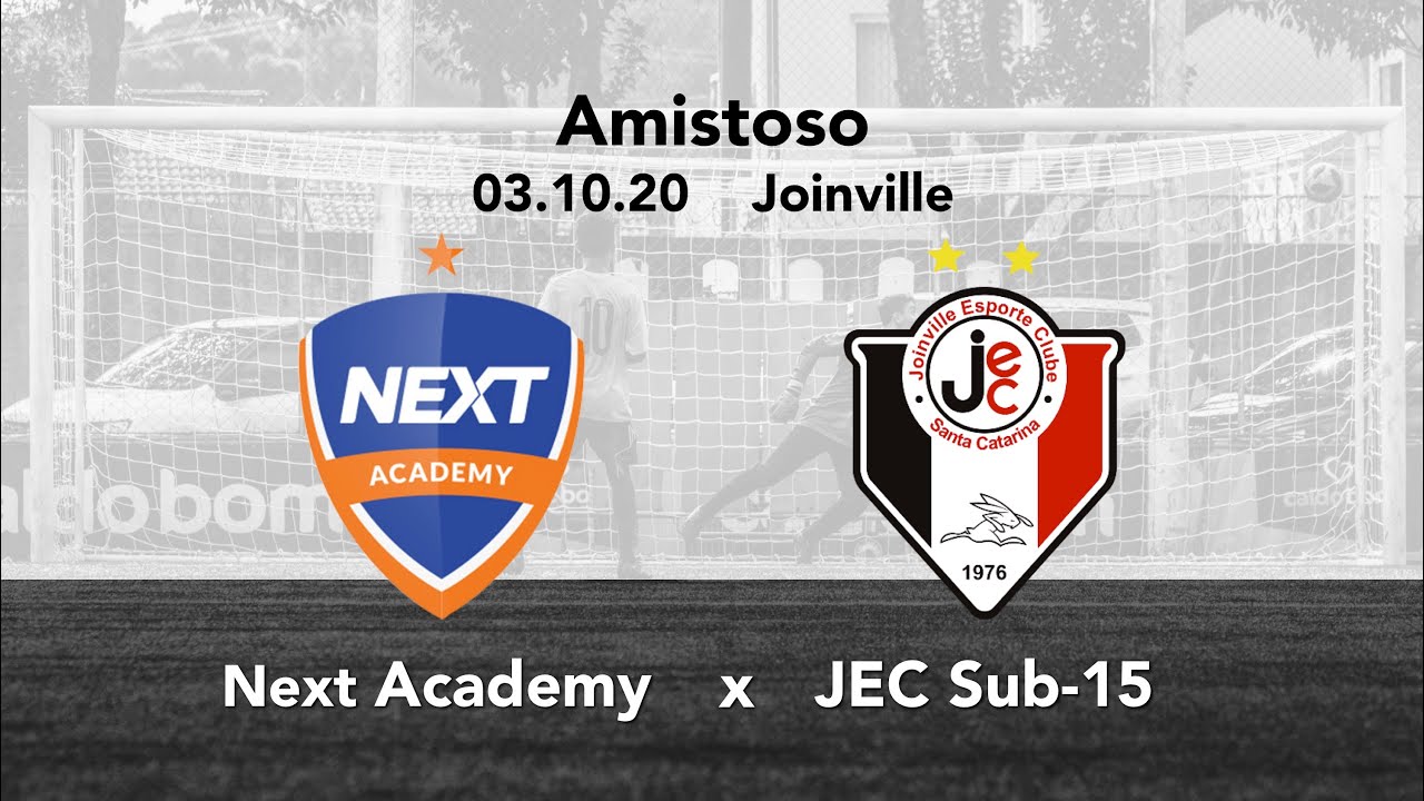 03/10/20 - Amistoso - Next Academy x JEC Sub-15