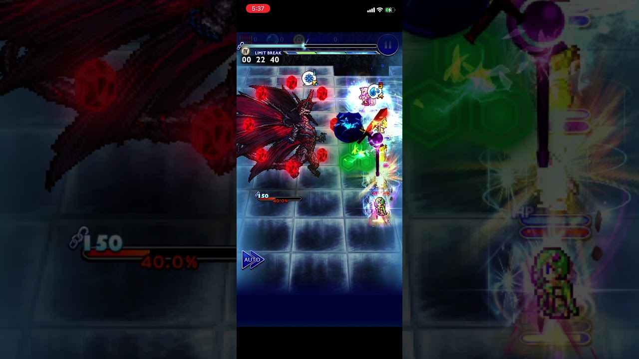 FFRK - Sub30 FF4 Cardia Bahamut