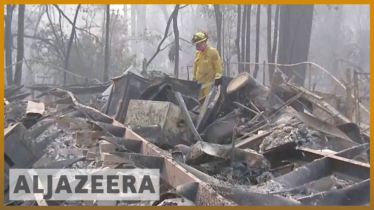 حريق شمال كاليفورنيا: حصيلة القتلى 77، وأكثر من 1000 مفقود