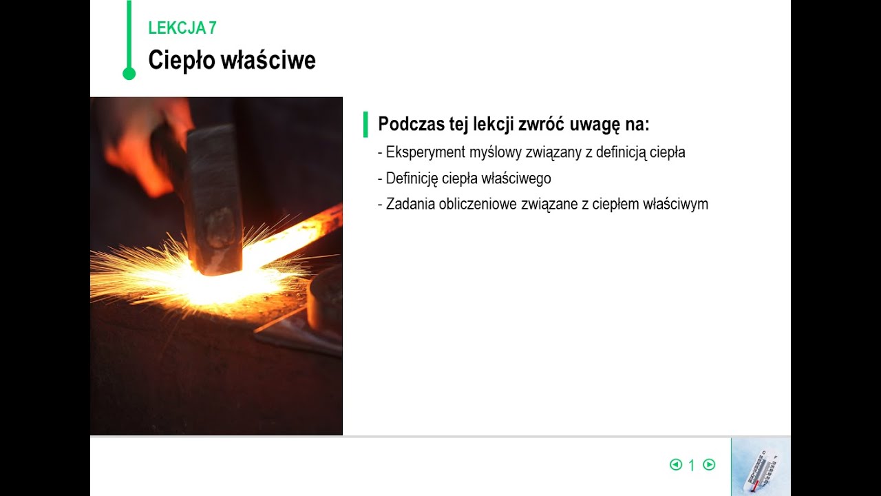Fizyka - klasa 8 - Ciepło właściwe - YouTube