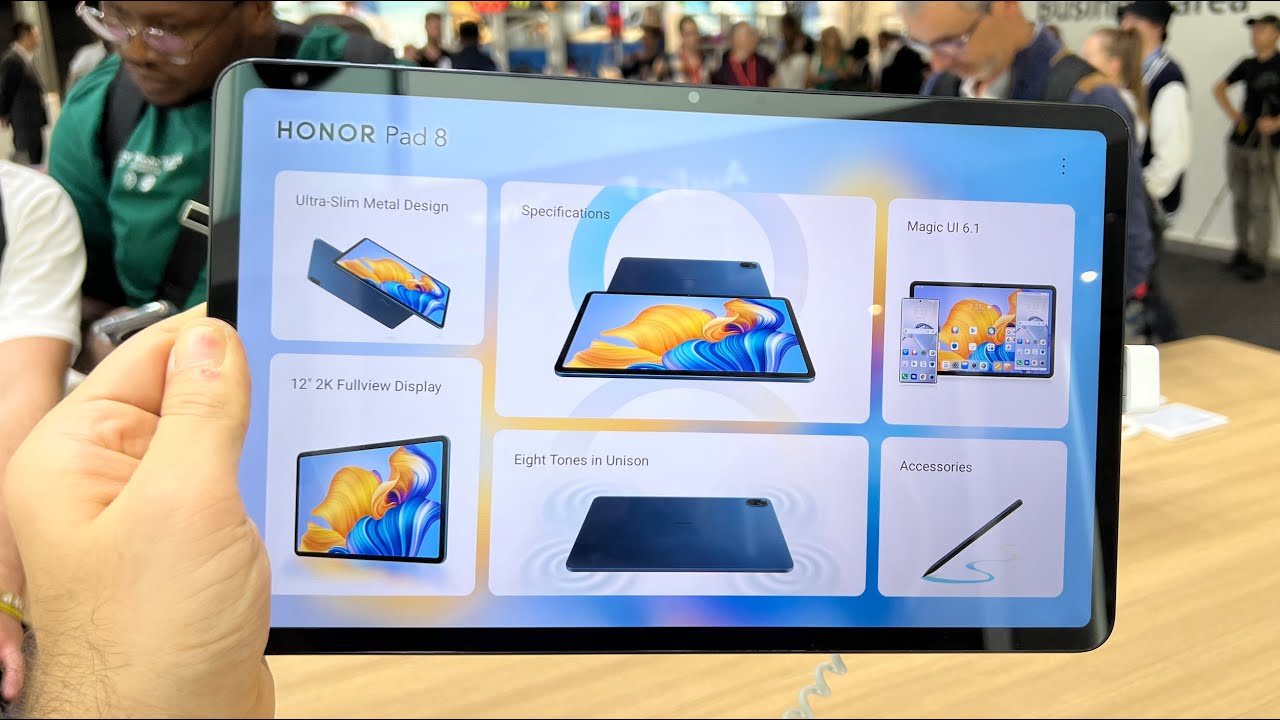 IFA 2022 Review: Honor Pad 8 - Pro Size Screen, Affordable Price