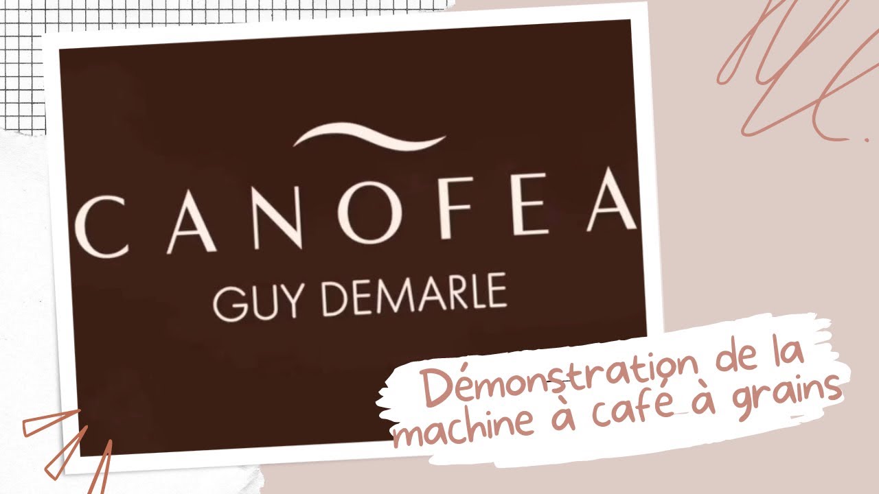 CANOFEA® - Machine à café à grain