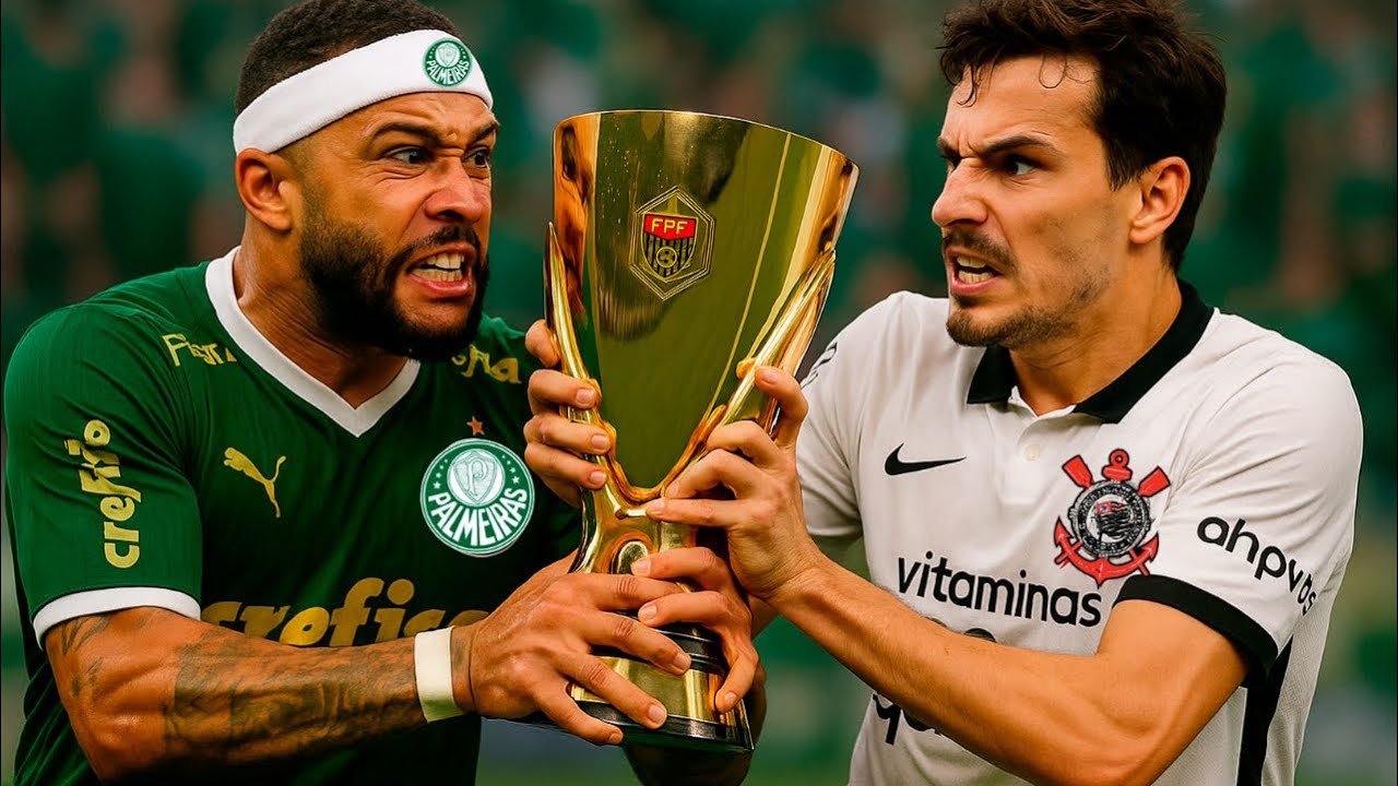 INVERTI Corinthians e Palmeiras na Final do Paulistão 2025..e o ...