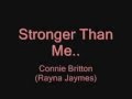 Stronger than me  connie britton