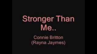 Video thumbnail of "Stronger Than Me - Connie Britton"
